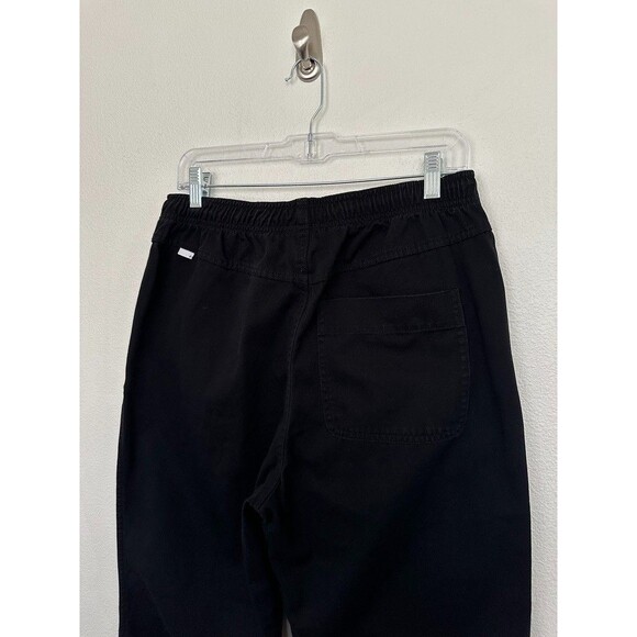 Thisisneverthat Easy Pant Pull On Straight Leg Washed Black Cotton Street Men M - Picture 7 of 15